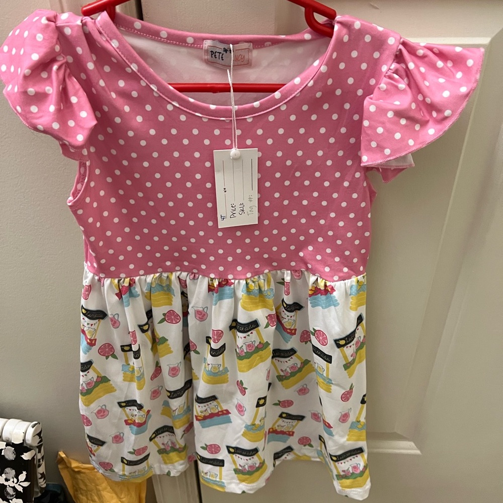 Lemonade Dress 4T